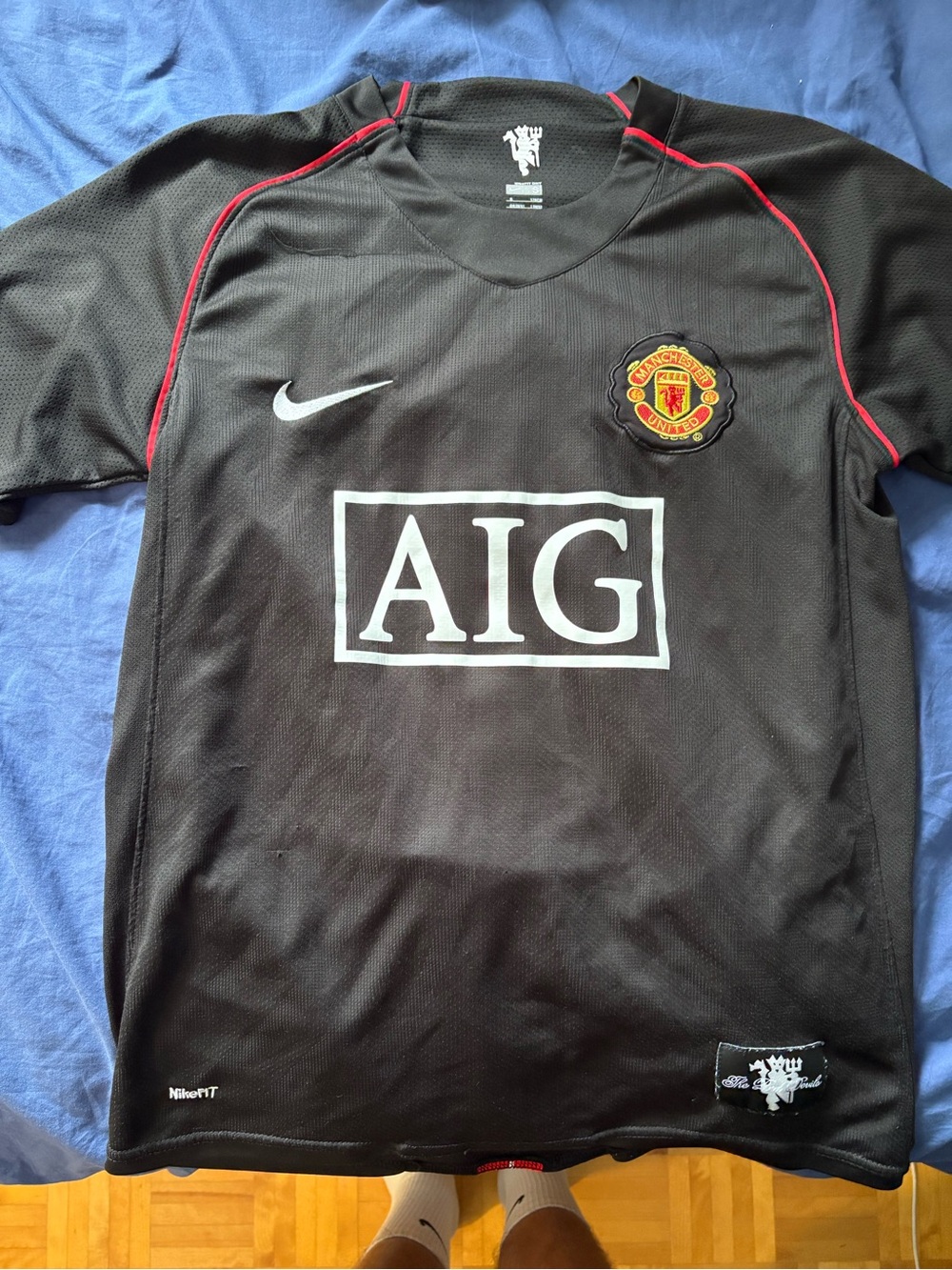 Nike Black Manchester United 2008 - RONALDO 7